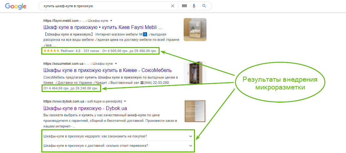 Примеры расширенного сниппета в Google | ApollonGuru Примеры расширенного сниппета в Google