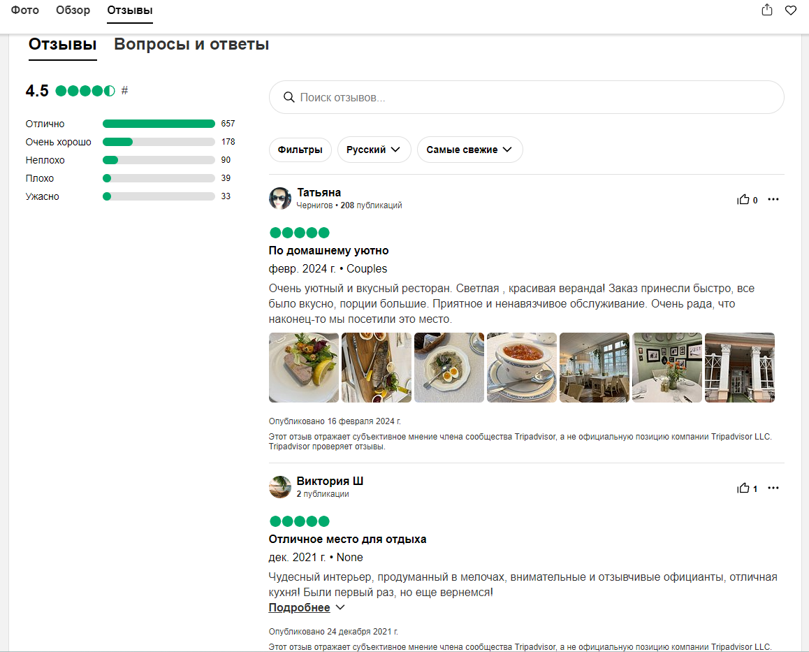 Сторінка з відгуками на TripAdvisor | ApollonGuru Сторінка з відгуками на TripAdvisor